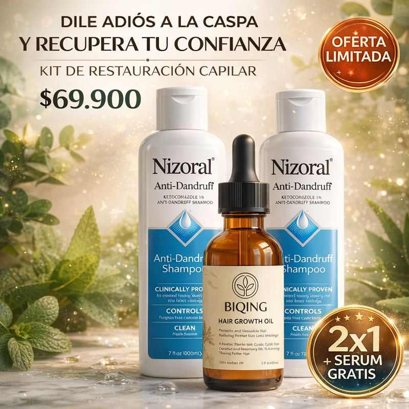 SHAMPOO ANTI-CASPA + SERUM