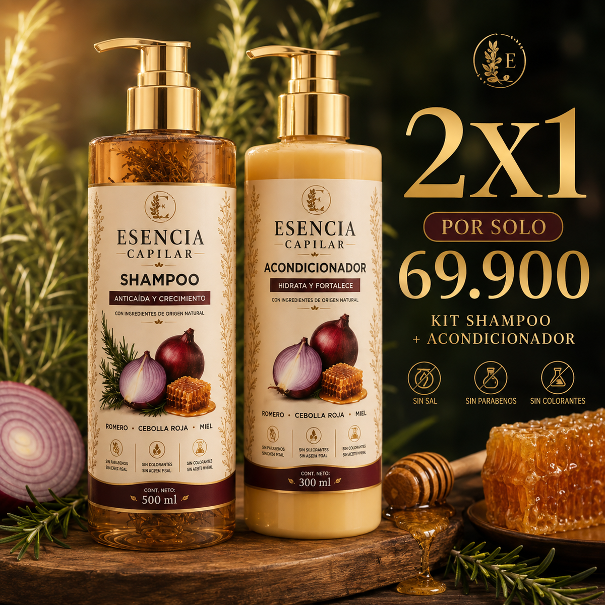 KIT ANTICAIDA Y ULTRA CRECIMIENTO
