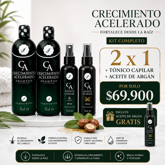 SHAMPOO CRECIMIENTO ACELERADO N°1